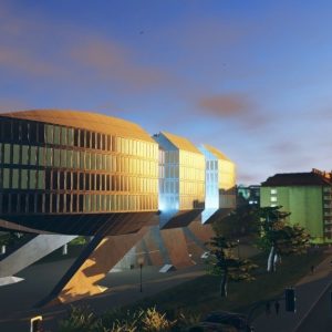 Cities: Skylines - Content Creator Pack: High-Tech Buildings DLC EU Steam CD Key