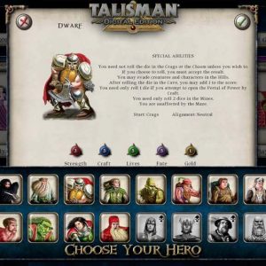 Talisman: Digital Edition - Adventurer Starter Pack EU Steam CD Key