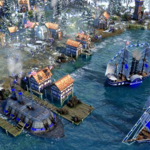 Age of Empires III: Definitive Edition - United States Civilization DLC EU Steam CD Key