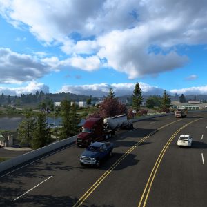 American Truck Simulator - Wyoming DLC EU Steam CD Key