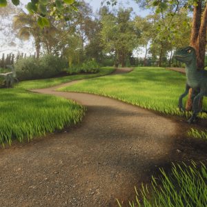 Lawn Mowing Simulator - Dino Safari DLC EU Steam CD Key