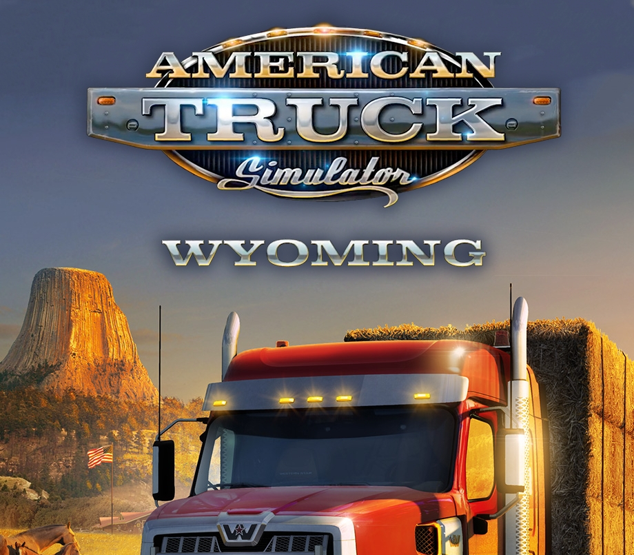 American Truck Simulator - Wyoming DLC EU Steam CD Key