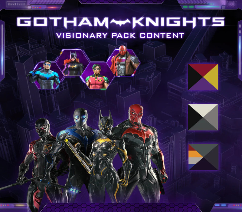 Gotham Knights - Visionary Pack DLC EN Language Only EU PS4 CD Key
