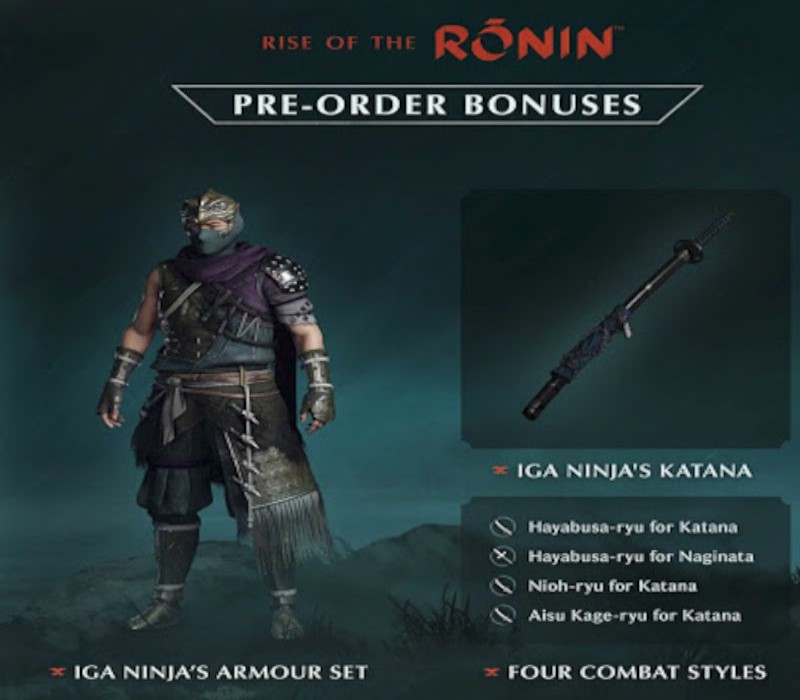 Rise of the Ronin - Pre-Order Bonus DLC EU PS5 CD Key
