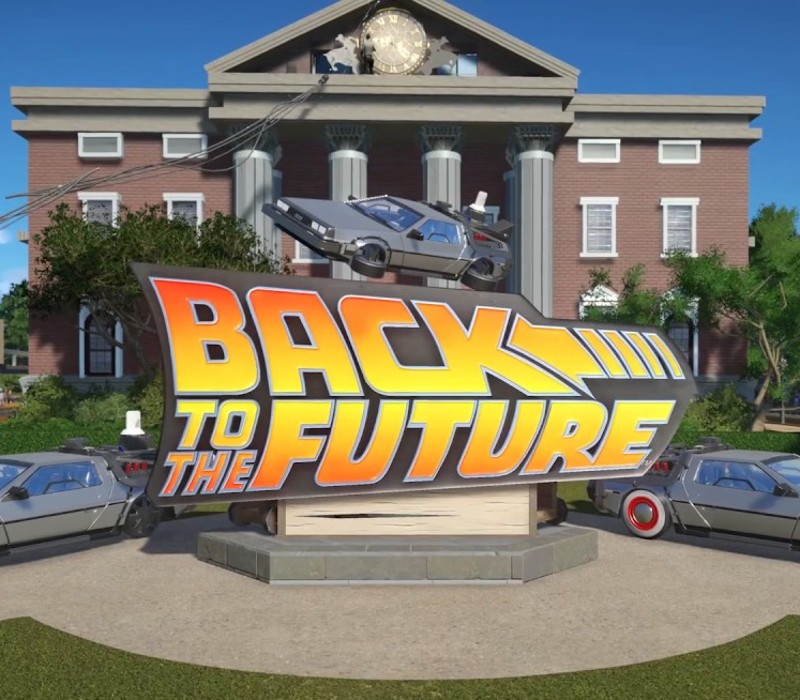 Planet Coaster - Back to the Future Time Machine Construction Kit DLC EU PC Steam