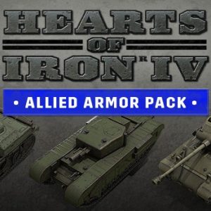 Hearts of Iron IV - Allied Armor Pack DLC EU Steam CD Key
