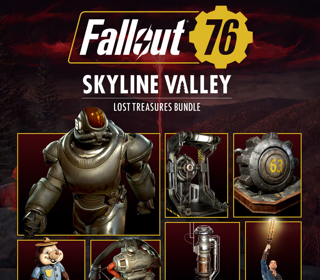 Fallout 76: Skyline Valley - Lost Treasures Bundle DLC PC Steam CD Key