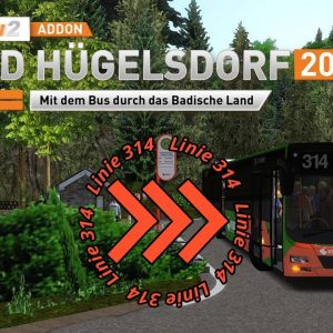 OMSI 2 Add-on Bad Hügelsdorf 2020 DLC EU PC Steam