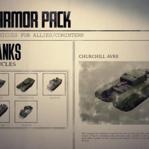 Hearts of Iron IV - Allied Armor Pack DLC EU Steam CD Key