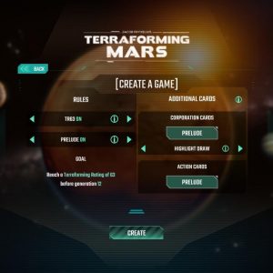 Terraforming Mars - Prelude DLC EU PC Steam