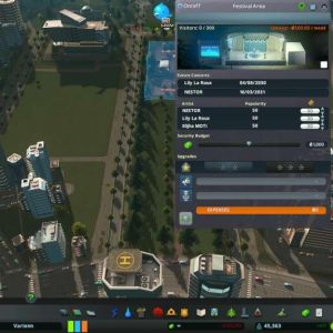 Cities: Skylines - Concerts DLC EU Steam CD Key