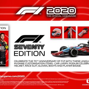 F1 2020 Seventy Edition EU Steam CD Key