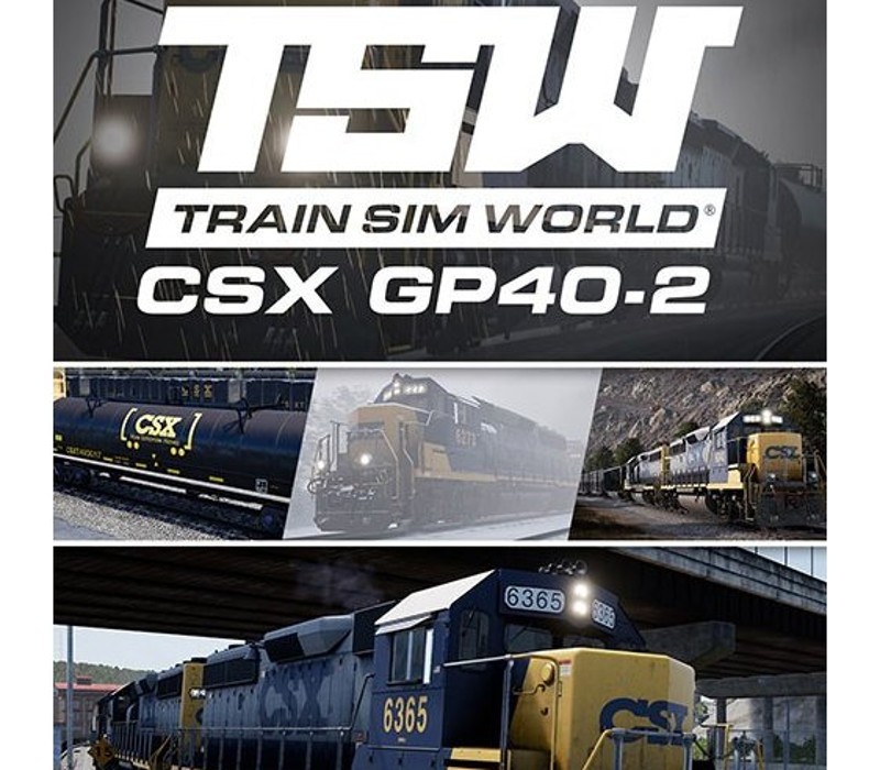 Train Sim World -  CSX GP40-2 Loco Add-On DLC EU Steam CD Key