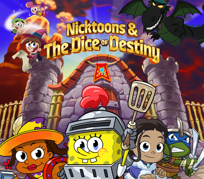 Nicktoons & The Dice of Destiny EU PC Steam CD Key