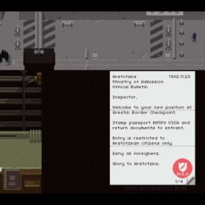 Papers, Please EU Steam CD Key