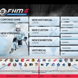 Franchise Hockey Manager 6 EU PC Steam CD Key