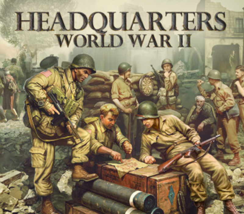 Headquarters: World War II EU Steam CD Key