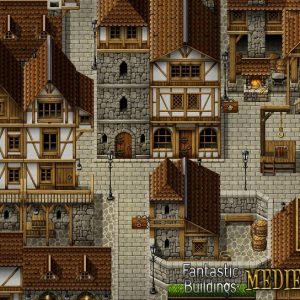 RPG Maker MV - Fantastic Buildings: Medieval DLC EU Steam CD Key